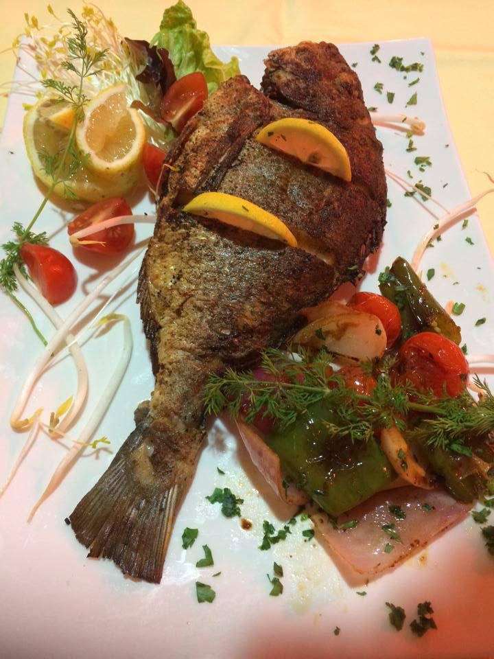 Grilled fish