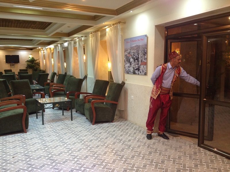 Hotel lobby